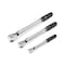 Tekton 3pc 1/4, 3/8, 1/2in Dual-Direction Micrometer Torque Wrench Set (20-200in-lb, 10-100ft-lb, 40-200ft-lb) TRQ95901 - alternate 1