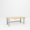 Pucel Hardwood Top Hydraulic Workbench, Electric, 36 in W x 72 in D x 29-41 in H, Gray HBW-3672-E12 - alternate 1