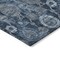 Homeroots 3' X 5' Navy Blue And Denim Blue Damask Washable Indoor Outdoor Area Rug 588184 - alternate 7