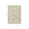 Homeroots 10' X 14' Gold And Ivory Abstract Washable Indoor Outdoor Area Rug 614352 - alternate 7