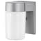 Nuvo 1-Light - 8in. - Utility Wall Mount - With White Glass Cylinder - Satin Aluminum Finish SF77-136 - alternate 6