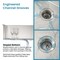 Wrightmaster 30 in. Drop-In Single Bowl 20 Gauge Silver Stainless Steel Kitchen Sink with Drain and Hook ZOR-BR02D-301908 - alternate 6