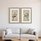 Homeroots Set Of Two Country Arrangement Distressed Gold Framed Wall Art, 2PK 649152 - alternate 2