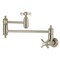 Kingston Brass Wall Mount Pot Filler Faucet, Brushed Nickel KS3108ZX - alternate 1