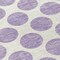 Homeroots 8' Lavender And Ivory Round Polka Dot Washable Indoor Outdoor Area Rug 614913 - alternate 5