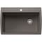 Blanco Diamond Super Single Dual Deck, Volcano Gray 443109 - alternate 1