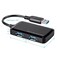 Monoprice Mini 4-port USB 3.0 Travel Hub 24260 - alternate 3