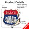 Signmission Billy's Garage, 18 inch X 18 inch, Vinyl Decal, 2PK SHI-D-2PACK-18-383-BILLY - alternate 5
