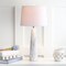 Jonathan Y Bradley 29" Resin LED Table Lamp, White/Black Faux Marble JYL1002A - alternate 6