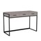 Martha Stewart 19.75 in. D X 47.25 in. W X Engineered Wood, Steel, Gray Top/Oil Rubbed Bronze Frame ZG-ZP-028-GY-BK-MS - alternate 1