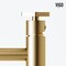 Vigo Ruxton Single Handle Single-Hole Bathroom Vessel Faucet in Matte Brushed Gold VG03033MG - alternate 3