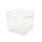 Martha Stewart Kerry 4 Pack Plastic Stackable Office Desk Drawer Organizers with Gold Trim, 6 x 6 BE-PB9049-G-4-CLRGLD-MS - alternate 1