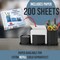 Acrimet Millennium Desktop Organizer Cup Caddy Plastic with 200 Sheets Memo Paper Black Color 740.4 - alternate 4