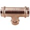 Apollo Tee, 1 x 1 x 3/4 in, Press Fit, Copper, 300 psi Pressure XPRT1134 - alternate 2