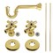 Kingston Brass Plumbing Supply Kit Combo, Polished Brass KPK302 - alternate 1