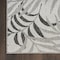 Homeroots 6' X 9' Gray Black And Ivory Palm Leaf Indoor Outdoor Area Rug 550187 - alternate 5