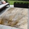 Homeroots 5' X 8' Brown Abstract Washable Non Skid Indoor Outdoor Area Rug 559572 - alternate 1