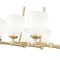 Z-Lite Oren 8-Light Linear Chandelier, 17.5 in W, Modern Gold 7004-8L-MGLD - alternate 8