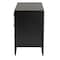 Baxton Studio Primrose Mid-Century Black Fluted Wood 6-Drawer Dresser 249-13822-ZORO - alternate 5