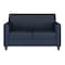 Flash Furniture HERCULES Diplomat Series Navy LeatherSoft Loveseat BT-827-2-NVY-GG - alternate 5
