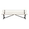 Leisure Craft Portable, Bench with Back, 8ft., Sandstone B8WBP-SANDSTONE - alternate 1