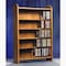 Wood Shed Wood Shed 502 Solid Oak 5 Shelf CD Cabinet 502 - alternate 2