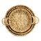 Homeroots Set of Three Natural Water Hyacinth Round Basket Trays 571501 - alternate 10