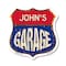 Signmission John's Garage, 18 Inch X 18 Inch, Plastic Sign SHI-P-18-383-JOHN - alternate 1