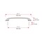 Richelieu 7 9/16-inch (192 mm) Center to Center Brushed Nickel Contemporary Cabinet Pull BP7350192195 - alternate 3