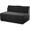 Homeroots 51in Charcoal Loveseat 372232 - alternate 2