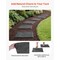 Vevor Decorative Stepping Stones with Stakes 16Pcs 15.5x15.5 in Walkway Pavers Grey, 16PK CP25-16H - alternate 3