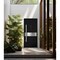 Vdomdoors Steel Door Deux 6072 Black Enamel Entry Door Painted W36xH80 Right hand Inswing DEUX6072EXD-BLK-W36 X H80-RH-I - alternate 4