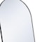 Homeroots 59" Black Metal Arch Wall Mounted Leaning Or Freestanding Framed Full Length Mirror 719129 - alternate 4