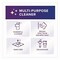 Diversey Oxivir TB One-Step Disinfectant, PK12, Bottle, Unscented, 12 PK 4277285 - alternate 10
