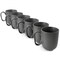 Our Table Landon 6 Piece 15oz Reactive Glaze Coffee Cup Set in Truffle Grey 133140.01 - alternate 4