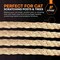 Xpose Safety Sisal Rope 1/4inx100ft SR14-100-X - alternate 5