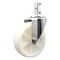 Service Caster 5 Inch Nylon Wheel Swivel 7/8 Inch Square Stem Caster SCC-SQ20S514-NYS-78 - alternate 1