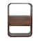 Homeroots 22" Brown Solid Wood One Drawer Nightstand 651723 - alternate 4