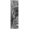 Homeroots 8' Runner Black Gray and White Abstract Washable Non Skid Indoor Outdoor Runner Rug 559443 - alternate 5