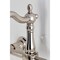 Kingston Brass Two-Handle Wall Mount Bridge Kitchen Faucet, Brushed Nickel KS2448BAL - alternate 3