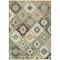 Homeroots 3' X 5' Fern Green Gold And Charcoal Southwestern Washable Indoor Outdoor Area Rug 632263 - alternate 5