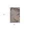 Homeroots 3' X 5' Black and Taupe Palm Leaf Stain Resistant Indoor Outdoor Area Rug 548887 - alternate 3