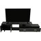 Leisuremod Avery TV Stand with MDF Cabinet and Powder Coated Steel Legs, Phantom Grey ATS69GR - alternate 12