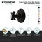 Kingston Brass Single-Handle Six-Way Diverter Valve with Round Trim Kit, Polished Brass KS4032ZX - alternate 2