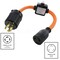 Ac Works L15-30P to L6-20R Adapter, 1.5 ft, 20A Breaker-Protected, Heavy-Duty STW L1530ICBL620 - alternate 4