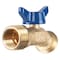 B & K Homewerks 3/4 in. MIP X 3/4 in. MHT Brass No-Kink Hose Bibb VHNQTRF4 - alternate 2
