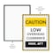 C-Line Products 9" x 12" Assorted Vinyl Magnetic Safety Striped Document Frame, 16/BX 44212 - alternate 3