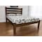Homeroots Brown Solid Wood Queen Bed Frame 546889 - alternate 1
