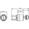 Siemens RONIS key-operated switch 22 mm 3SU1000-4BL41-0AA0-ZY01Y19 - alternate 2