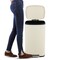 Happimess Curtis 8-Gallon Step-Open Trash Can, Limestone Beige HPM1011I - alternate 3